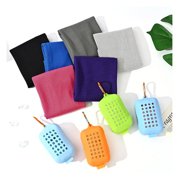 Cooling neck towel, 120 or 160 gsm, 8 colors