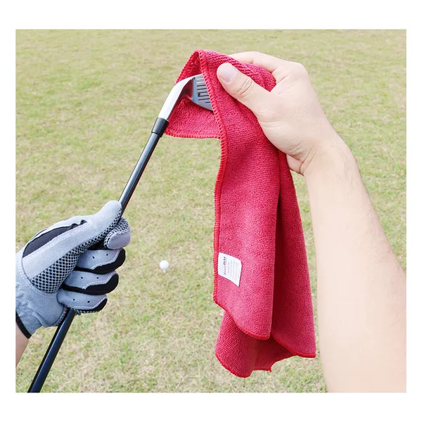 Hook-and-loop waffle golf towel 35×75, 11 colors
