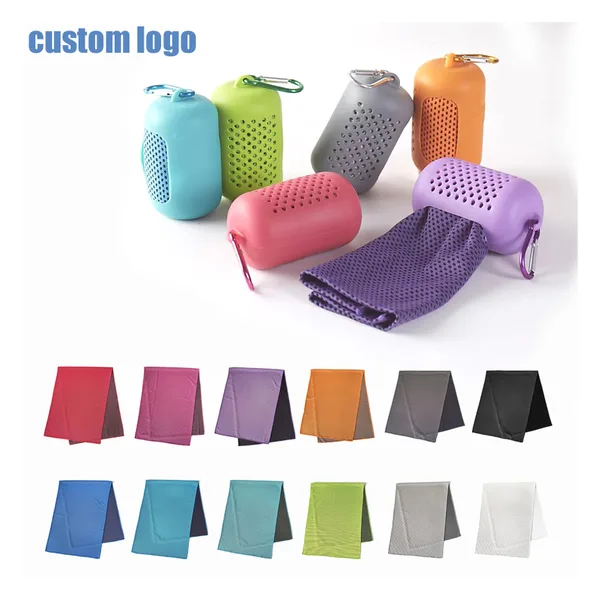 Sublimated cooling towel, 30×80 and 30×100